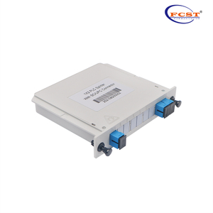 1-2 LGX Box Type PLC Splitter مع موصل SC / UPC